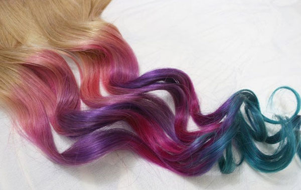 Colored Hair Extensions