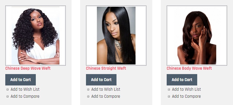 Chinese Remy Hair Weft